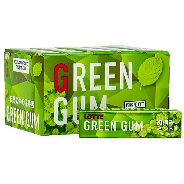 Жевательная резинка Lotte Green, 26г