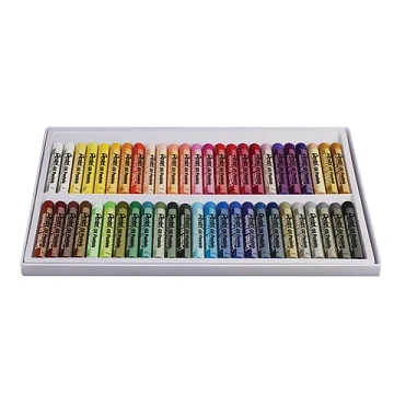 Пастель масляная художественная PENTEL 'Oil Pastels', 50 цветов, круглое сечение, картонная упаковка