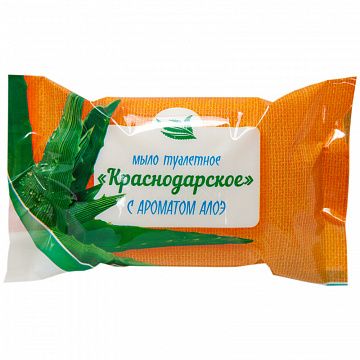 Мыло туалетное 100 г КРАСНОДАРСКОЕ (Меридиан), 'Алоэ'