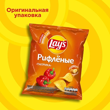 Чипсы Lay's рифленые Паприка, 70г