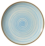 Тарелка Metro Professional Madleen Blue 26см, обеденная, 6шт/уп