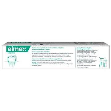 Зубная паста Elmex Sensitive для чувствительных зубов, 75мл