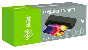Ламинатор Cactus CS-LAB-A4400B A4, 80-125мкм, 40см/мин