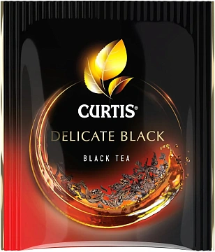 Чай Curtis Delicate Black, черный, 25 пакетиков