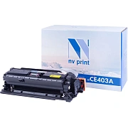 Картридж лазерный NV PRINT (NV-CE403A) для HP LaserJet Pro M570dn/M570dw, пурпурный, ресурс 6000 стр
