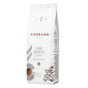 Кофе в зернах Carraro Arabica, 500г