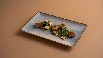 Блюдо Metro Professional Madleen Blue 25х14.5см, 6шт/уп