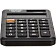 Калькулятор карманный Attache, AEP-100,8р,двойное питание, черн