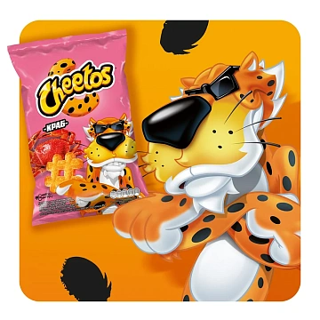 Снеки кукурузные Cheetos Краб, 85г