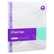 Папка-вкладыш с перфорацией Berlingo 'Mirror', А4, 30мкм, глянцевая, 100шт