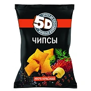 Чипсы 5d Икра красная, 45г