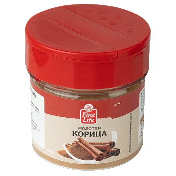 Fine Life Приправа корица молотая, 50г