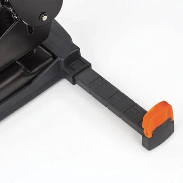 Дырокол металлический МОЩНЫЙ BRAUBERG 'Heavy duty' до 65 л., эргономичный, черный, 228496