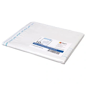 Пакет почтовый, UltraPac, 320*355мм, полиэтилен, отр. лента, 70мкм, 10шт