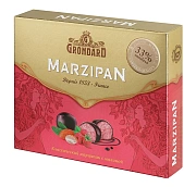 Конфеты Grondard марципановые с малиной, 126г