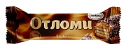 Батончик шоколадный Акконд Отломи с молочной карамелью и кремовой начинкой, 33г