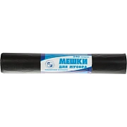 Мешки для мусора ПВД 240л 80мкм 10шт/уп черные 90х140см_Green Pack