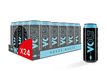 Напиток энергетический Volt Energy Кокос-манго, 450мл