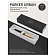 Ручка шариковая PARKER 'Urban Muted Black GT', корпус черный, позолоченные детали, синяя, 2143640