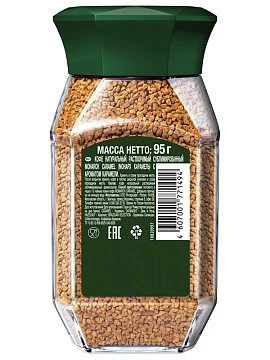 Кофе растворимый Monarch Caramel, 95г, стекло