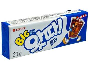 Жевательная резинка Lotte Whatta Cola, 23г