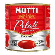 Томаты Mutti очищенные целые, 2.5кг