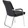Конференц-кресло BN_TQ_Echair-810 VPU кожзам черный, хром
