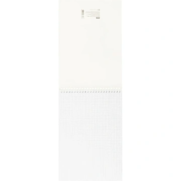 Блокнот А4,80л,клетка,метал.гребень,цв.обложка Forma