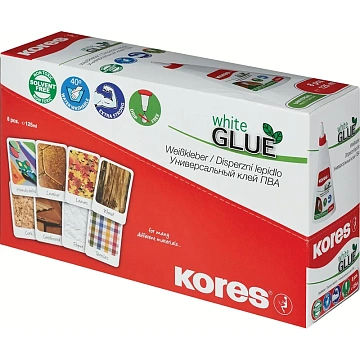 Клей ПВА 125мл KORES '75825.02