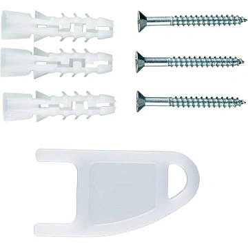 Дозатор для жидкого мыла Luscan Professional 500мл, бело-серый пластик