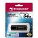 Флеш-память Transcend JetFlash 350, 64Gb, USB 2.0, чер, TS64GJF350
