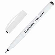 Ручка капиллярная (линер) ЧЕРНАЯ CENTROPEN 'Liner', трехгранная, линия письма 0,3 мм, 4611, 2 4611 0112