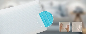 Tarrington House Подушка Bluegel ортопедическая, 35 x 55см