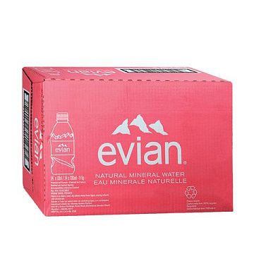 Вода Evian 0.33 л негазированная, ПЭТ