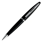 Шариковые ручки класса Люкс Waterman Carene Black ST M, черный с серебром корпус, S0293950