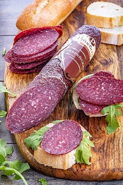 Колбаса Рублевский Еврейская сырокопченая, кг