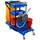 Тележка уборочная OfficeClean Professional ведра 2*20л, 2*11л, отжим, держ. д/мешка, мешок, 2поддона