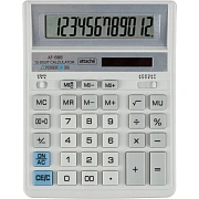Калькулятор настольный ПОЛН/Р Attache AF-888,12р,дв.пит,204x158мм, белый