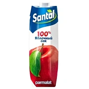 Сок SANTAL (Сантал), яблочный, 1 л, для детского питания, тетра-пак, 547716