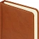 Ежедневник недатированный ATTACHE Classic А6, 136л, коричневый