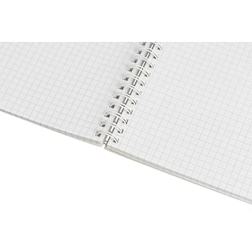 Тетрадь общая Attache Cristal,120л,клет,А4,спир,обл.мел.карт