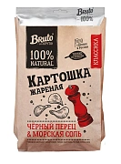 Чипсы Bruto Морская соль и черный перец, 120г
