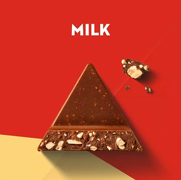 Шоколад Toblerone молочный с медово-миндальной нугой, 100г