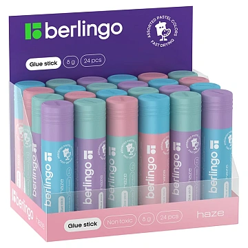 Клей-карандаш Berlingo 'Haze', 08г, ПВП