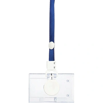 Бейдж Promega office горизонтальный с рулеткой, разм вклад 85х54