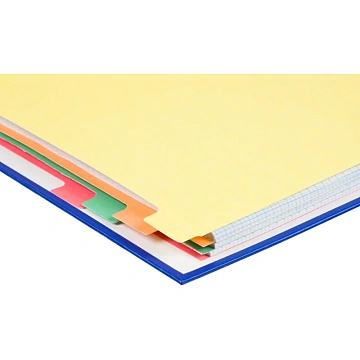 Разделитель листов 1-12, цв.карт.Attache,A4