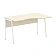Стол прямой СА-2P(R) Клен*/Белый 1400х900х755 IMAGO PLUS