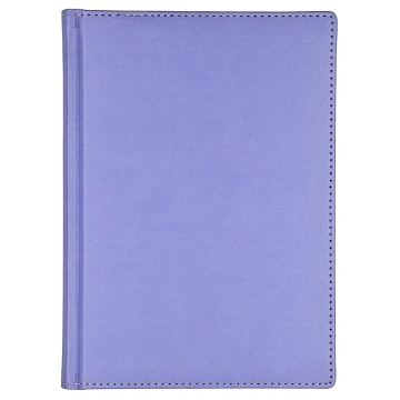 Ежедневник недатированный А5+, 136л, VELVET сиреневый  3-115/11