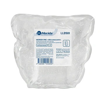 Антисептик в картридже Merida One-D Абсолюсепт LLD501, 1л, для рук, гель