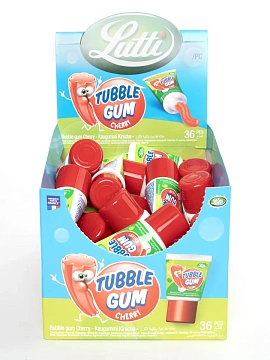 Жевательная резинка Lutti Tubble Gum Cherry, 35г